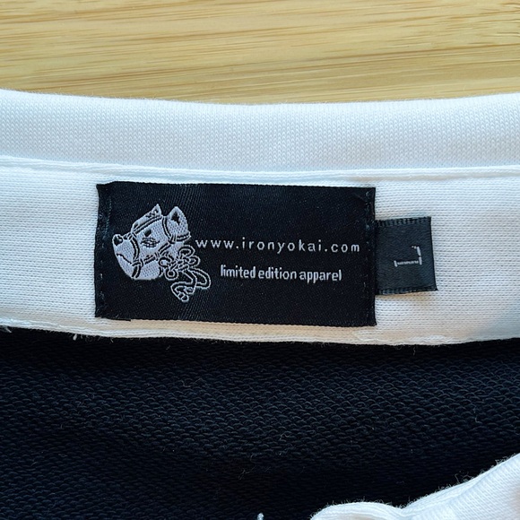 Iron Yokai Tengu Polo Crop Top - Picture 7 of 7